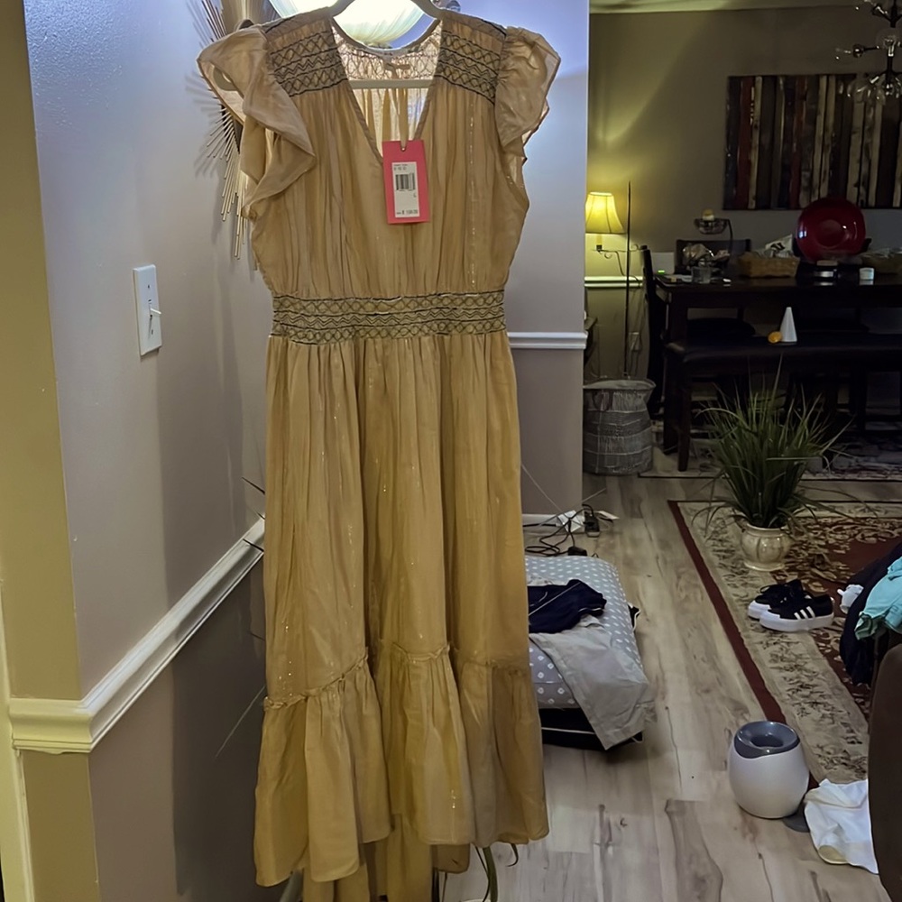 Chelsea and Violet coral dress size Large